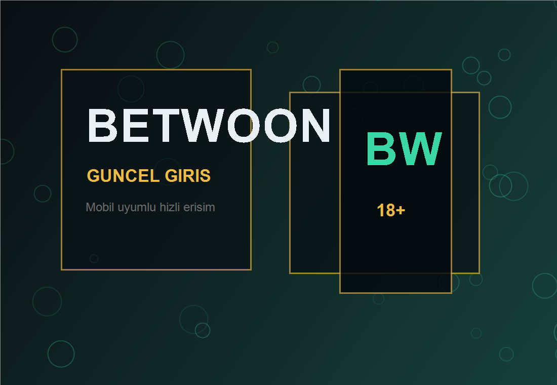 Betwoon giriş ve mobil erişim görseli